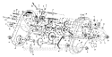 Page C Diagram and Parts List for 214-447-401 1994 Yard Man Tiller